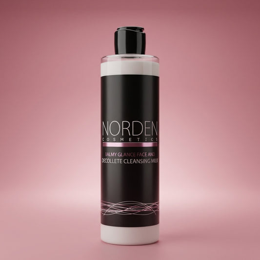 Norden Cosmetics Balmy Glance Rengöringsmjölk för Känslig & Couperose Hud 250 ml