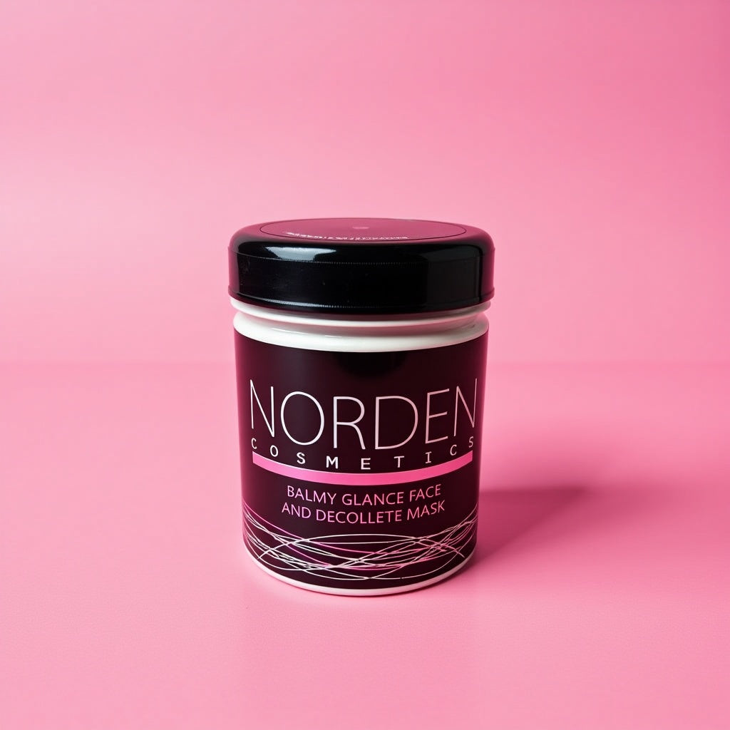 Norden Cosmetics Balmy Glance Ansikts- & Dekolletagemask för känslig hud 200 ml