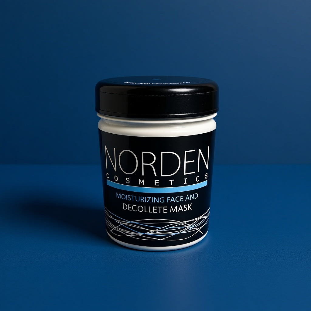 Norden Cosmetics Återfuktande Ansikts- & Dekolletagemask 200 ml